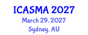 International Conference on Applied Simulation, Modelling and Analysis (ICASMA) March 29, 2027 - Sydney, Australia