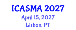 International Conference on Applied Simulation, Modelling and Analysis (ICASMA) April 15, 2027 - Lisbon, Portugal