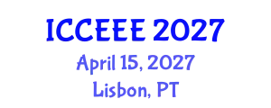 International Conference on Chemical, Ecological and Environmental Engineering (ICCEEE) April 15, 2027 - Lisbon, Portugal