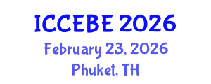 International Conference on Chemical, Environmental and Biological Engineering (ICCEBE) February 23, 2026 - Phuket, Thailand