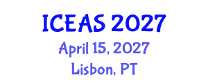 International Conference on English and American Studies (ICEAS) April 15, 2027 - Lisbon, Portugal