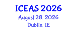 International Conference on English and American Studies (ICEAS) August 28, 2026 - Dublin, Ireland