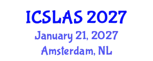 International Conference on Spanish and Latin American Studies (ICSLAS) January 21, 2027 - Amsterdam, Netherlands