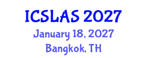 International Conference on Spanish and Latin American Studies (ICSLAS) January 18, 2027 - Bangkok, Thailand