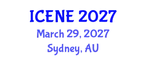 International Conference on Electrical and Nuclear Engineering (ICENE) March 29, 2027 - Sydney, Australia