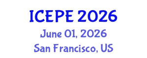 International Conference on Electrical and Power Engineering (ICEPE) June 01, 2026 - San Francisco, United States