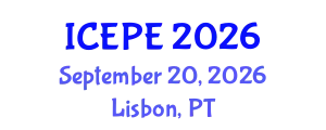 International Conference on Electrical and Power Engineering (ICEPE) September 20, 2026 - Lisbon, Portugal