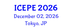 International Conference on Electrical and Power Engineering (ICEPE) December 02, 2026 - Tokyo, Japan