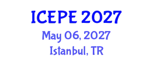 International Conference on Electrical and Power Engineering (ICEPE) May 06, 2027 - Istanbul, Turkey