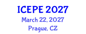 International Conference on Electrical and Power Engineering (ICEPE) March 22, 2027 - Prague, Czechia