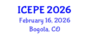 International Conference on Electrical and Power Engineering (ICEPE) February 16, 2026 - Bogota, Colombia