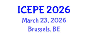 International Conference on Electrical and Power Engineering (ICEPE) March 23, 2026 - Brussels, Belgium
