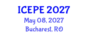 International Conference on Electrical and Power Engineering (ICEPE) May 08, 2027 - Bucharest, Romania