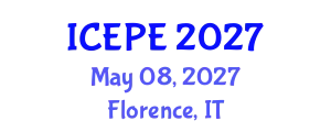 International Conference on Electrical and Power Engineering (ICEPE) May 08, 2027 - Florence, Italy