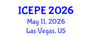 International Conference on Electrical and Power Engineering (ICEPE) May 11, 2026 - Las Vegas, United States