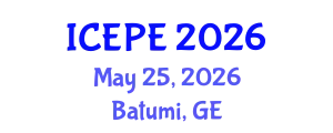 International Conference on Electrical and Power Engineering (ICEPE) May 25, 2026 - Batumi, Georgia