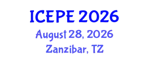 International Conference on Electrical and Power Engineering (ICEPE) August 28, 2026 - Zanzibar, Tanzania