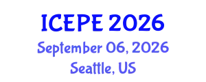 International Conference on Electrical and Power Engineering (ICEPE) September 06, 2026 - Seattle, United States