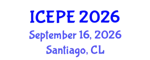 International Conference on Electrical and Power Engineering (ICEPE) September 16, 2026 - Santiago, Chile