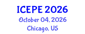 International Conference on Electrical and Power Engineering (ICEPE) October 04, 2026 - Chicago, United States
