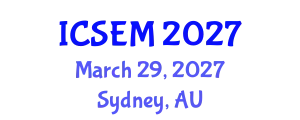 International Conference on Sport and Exercise Medicine (ICSEM) March 29, 2027 - Sydney, Australia