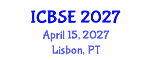 International Conference on Building Science and Engineering (ICBSE) April 15, 2027 - Lisbon, Portugal