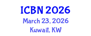 International Conference on Biotechnology and Nanotechnology (ICBN) March 23, 2026 - Kuwait, Kuwait