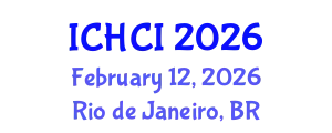 International Conference on Human Computer Interaction (ICHCI) February 12, 2026 - Rio de Janeiro, Brazil