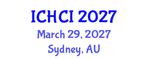 International Conference on Human Computer Interaction (ICHCI) March 29, 2027 - Sydney, Australia