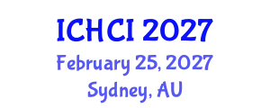 International Conference on Human Computer Interaction (ICHCI) February 25, 2027 - Sydney, Australia