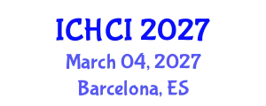 International Conference on Human Computer Interaction (ICHCI) March 04, 2027 - Barcelona, Spain