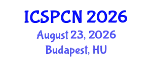 International Conference on Signal Processing, Communications and Networking (ICSPCN) August 23, 2026 - Budapest, Hungary