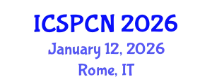 International Conference on Signal Processing, Communications and Networking (ICSPCN) January 12, 2026 - Rome, Italy