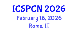 International Conference on Signal Processing, Communications and Networking (ICSPCN) February 16, 2026 - Rome, Italy