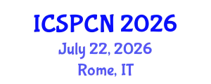 International Conference on Signal Processing, Communications and Networking (ICSPCN) July 22, 2026 - Rome, Italy