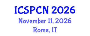 International Conference on Signal Processing, Communications and Networking (ICSPCN) November 11, 2026 - Rome, Italy