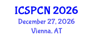 International Conference on Signal Processing, Communications and Networking (ICSPCN) December 27, 2026 - Vienna, Austria