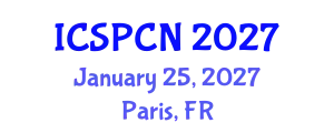International Conference on Signal Processing, Communications and Networking (ICSPCN) January 25, 2027 - Paris, France