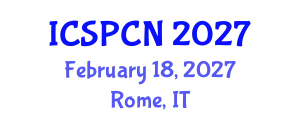 International Conference on Signal Processing, Communications and Networking (ICSPCN) February 18, 2027 - Rome, Italy