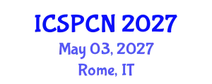 International Conference on Signal Processing, Communications and Networking (ICSPCN) May 03, 2027 - Rome, Italy