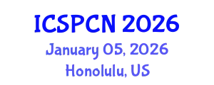 International Conference on Signal Processing, Communications and Networking (ICSPCN) January 05, 2026 - Honolulu, United States