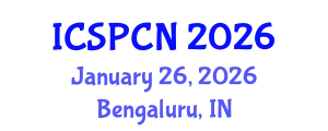 International Conference on Signal Processing, Communications and Networking (ICSPCN) January 26, 2026 - Bengaluru, India