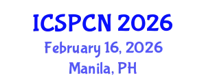International Conference on Signal Processing, Communications and Networking (ICSPCN) February 16, 2026 - Manila, Philippines