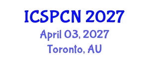 International Conference on Signal Processing, Communications and Networking (ICSPCN) April 03, 2027 - Toronto, Australia