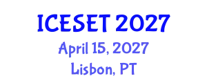 International Conference on Energy Systems Engineering and Technology (ICESET) April 15, 2027 - Lisbon, Portugal