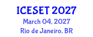 International Conference on Energy Systems Engineering and Technology (ICESET) March 04, 2027 - Rio de Janeiro, Brazil