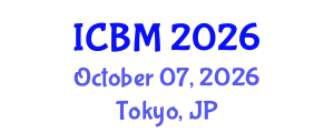 International Conference on Biomechanics (ICBM) October 07, 2026 - Tokyo, Japan