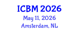 International Conference on Biomechanics (ICBM) May 11, 2026 - Amsterdam, Netherlands