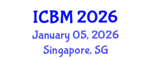 International Conference on Biomechanics (ICBM) January 05, 2026 - Singapore, Singapore