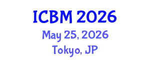 International Conference on Biomechanics (ICBM) May 25, 2026 - Tokyo, Japan